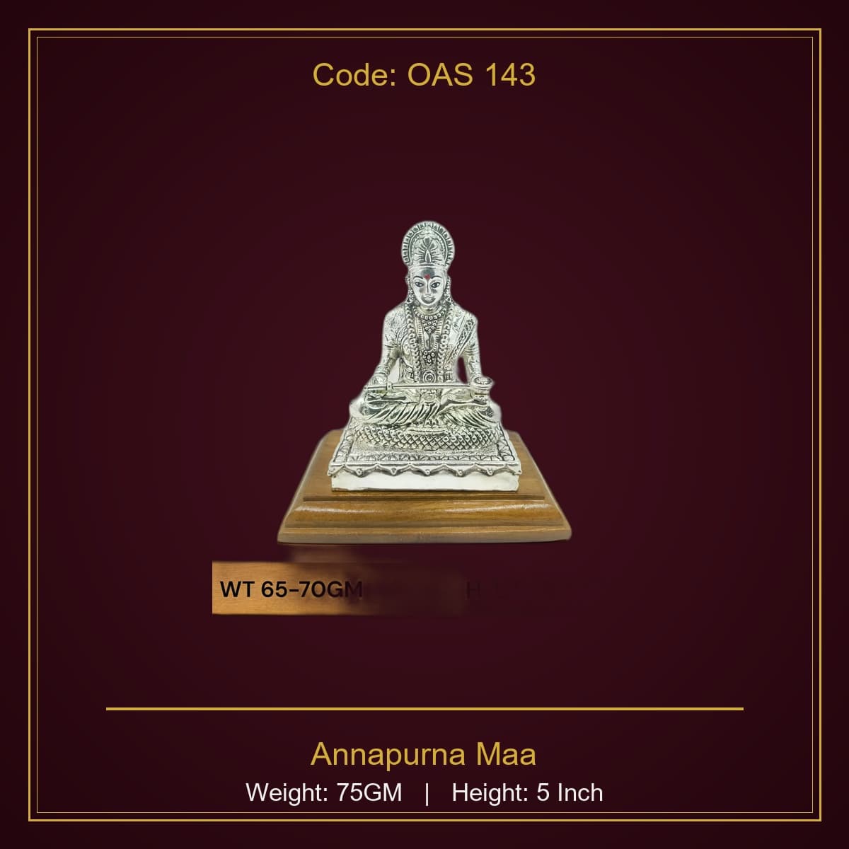 999 Silver Annapurna Maa