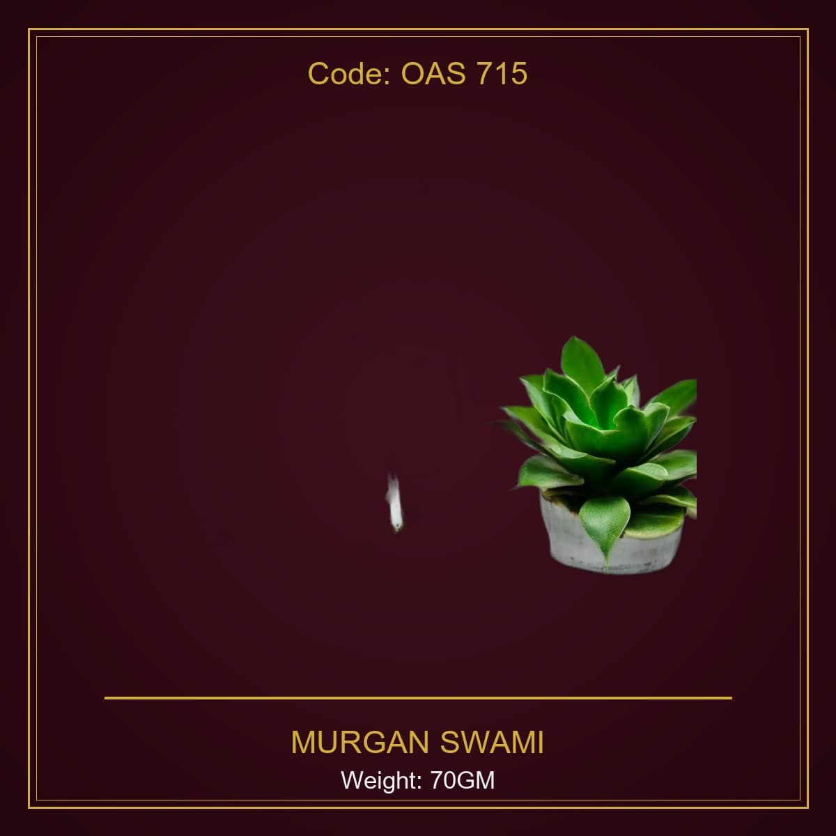 999 Silver Murgan Swami