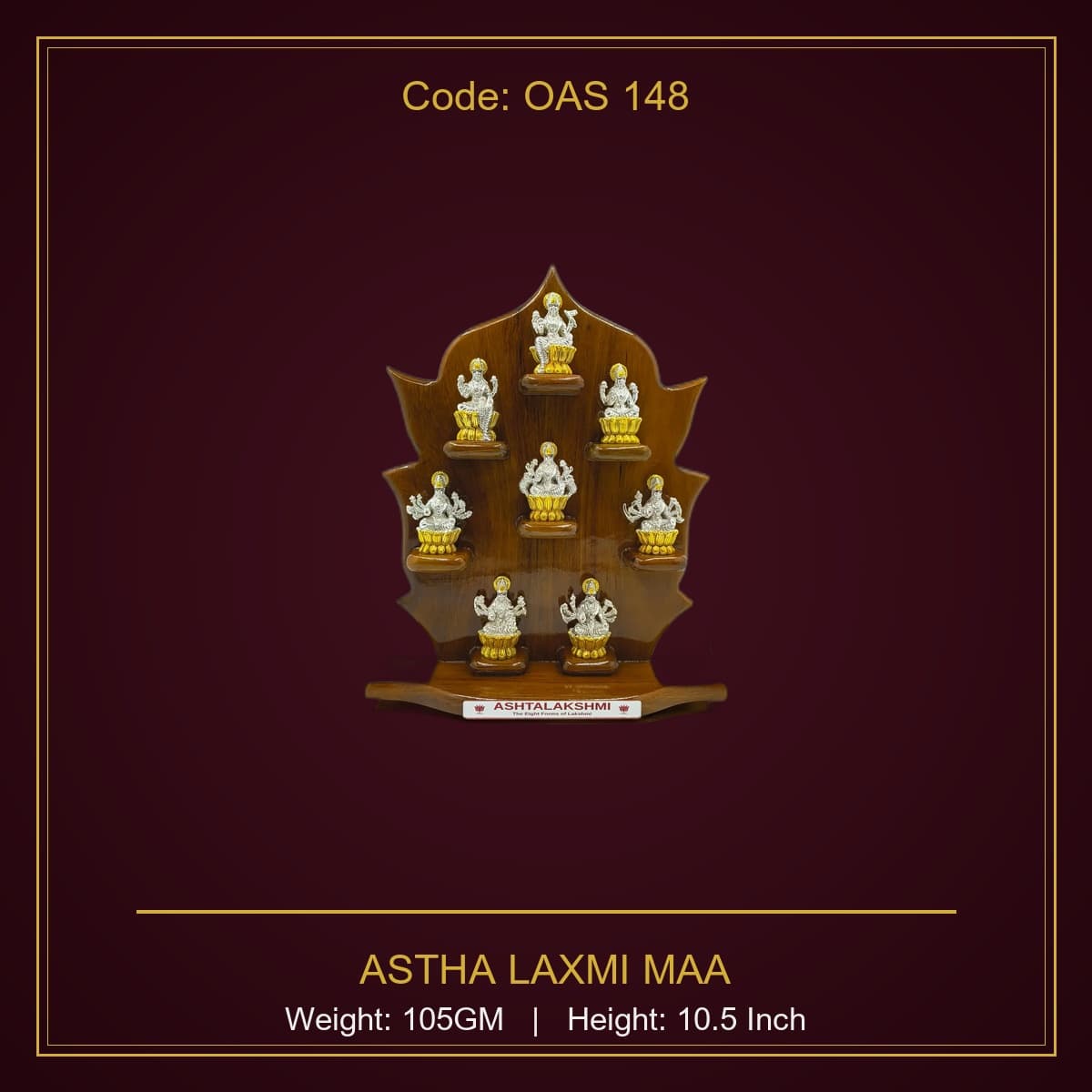 999 Silver Astha Laxmi Maa