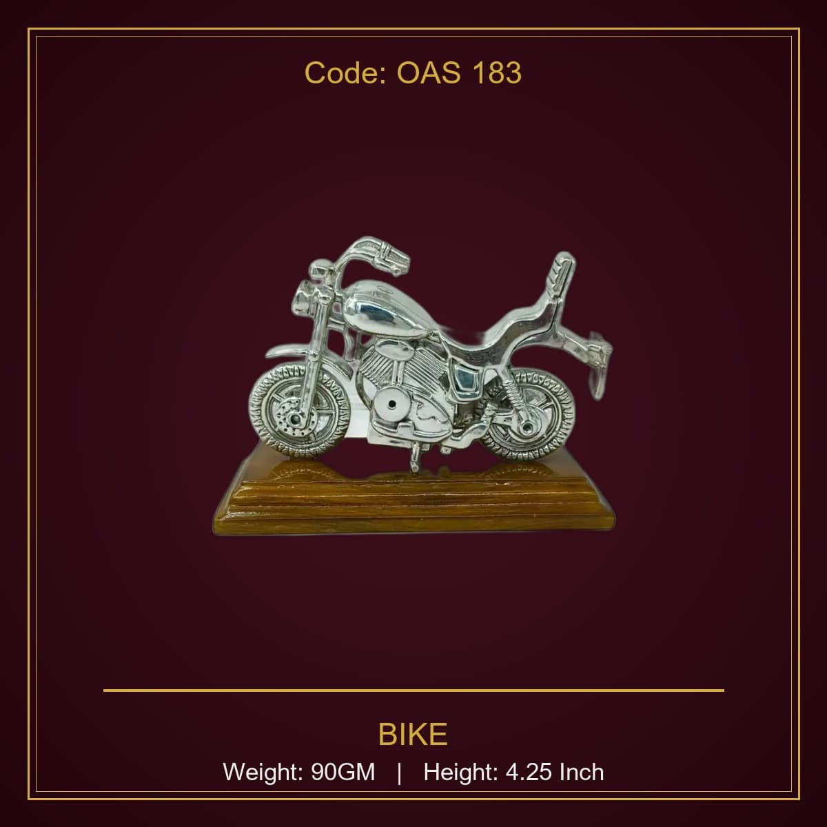 999 Silver Bike