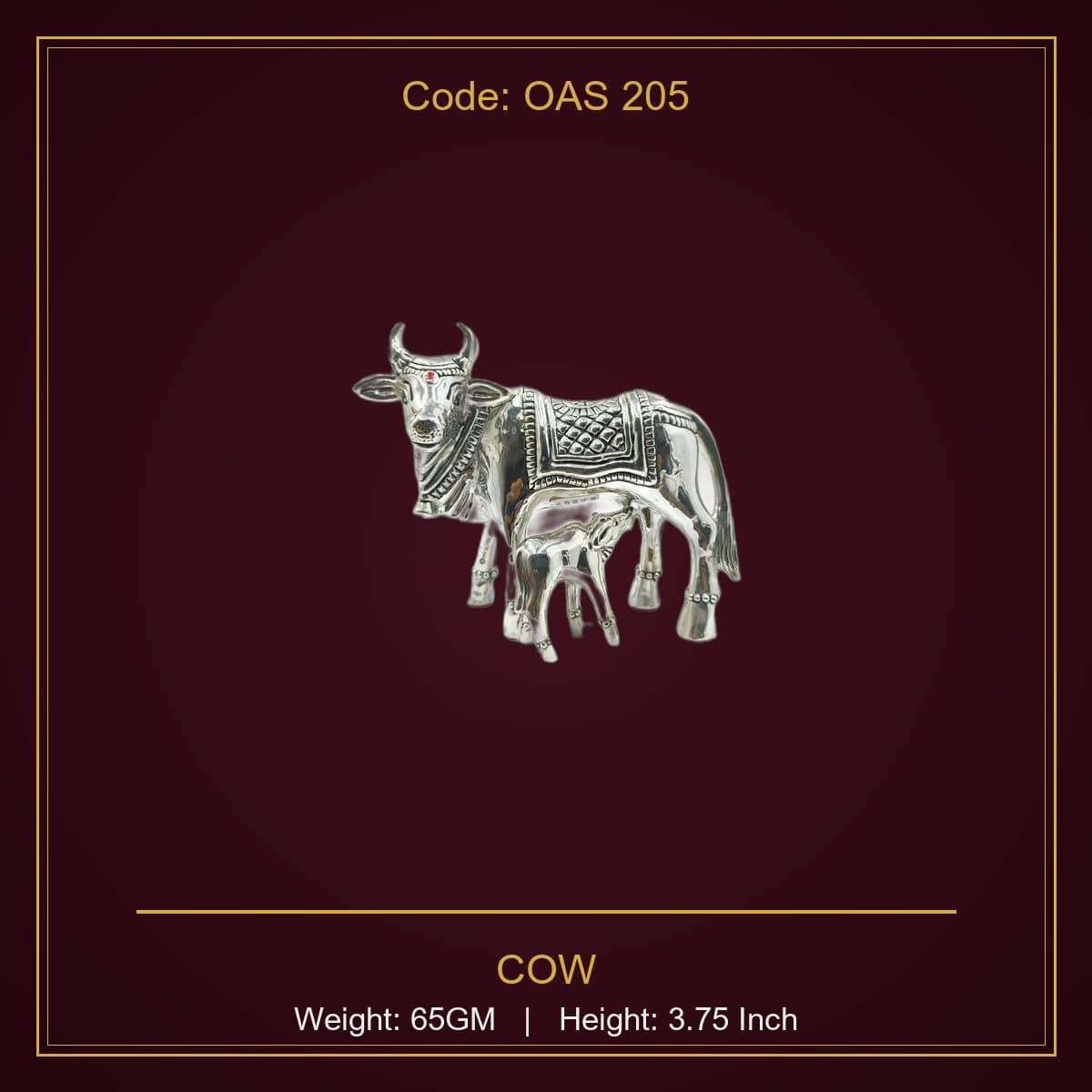 999 Silver Cow