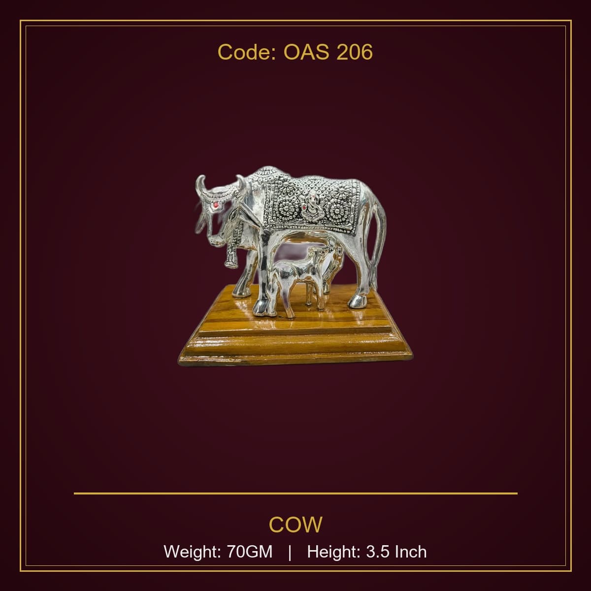 999 Silver Cow