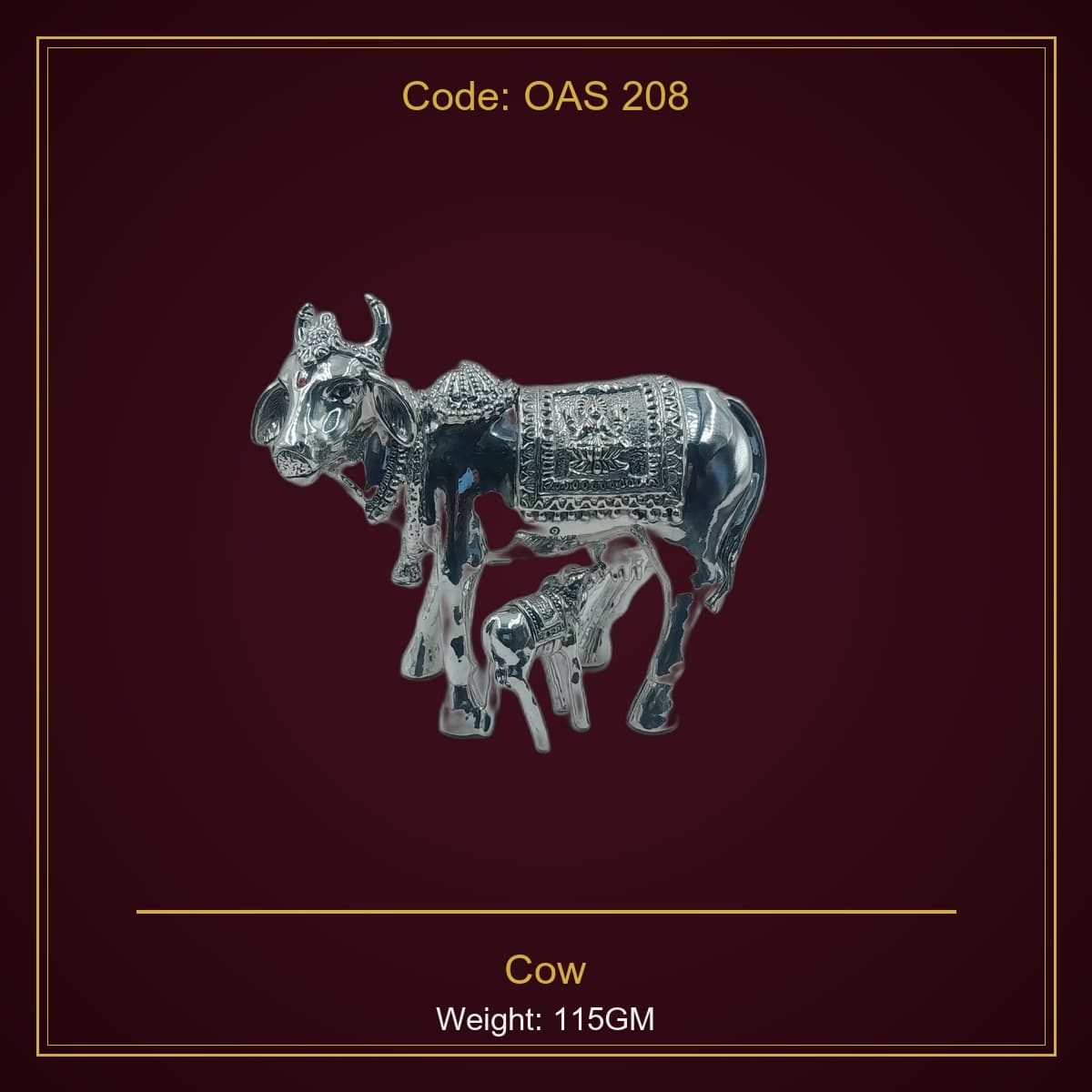 999 Silver Cow