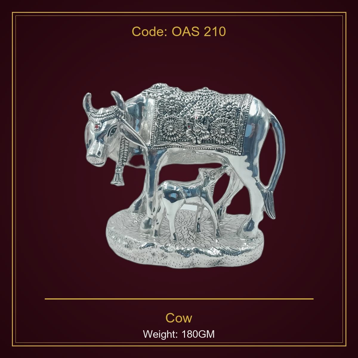 999 Silver Cow