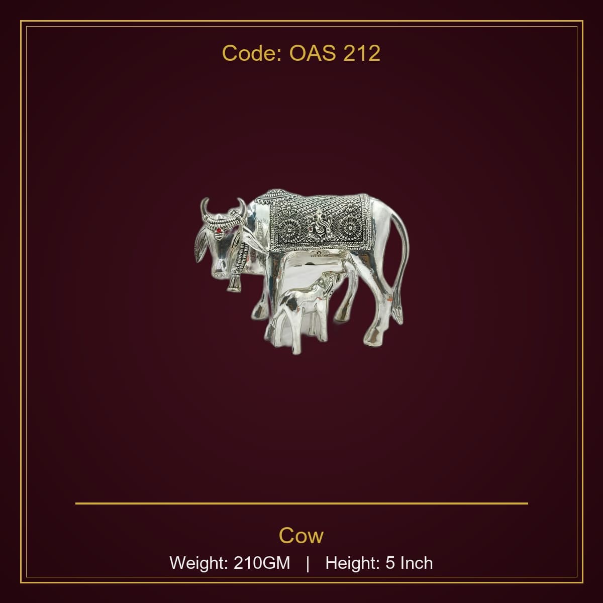 999 Silver Cow