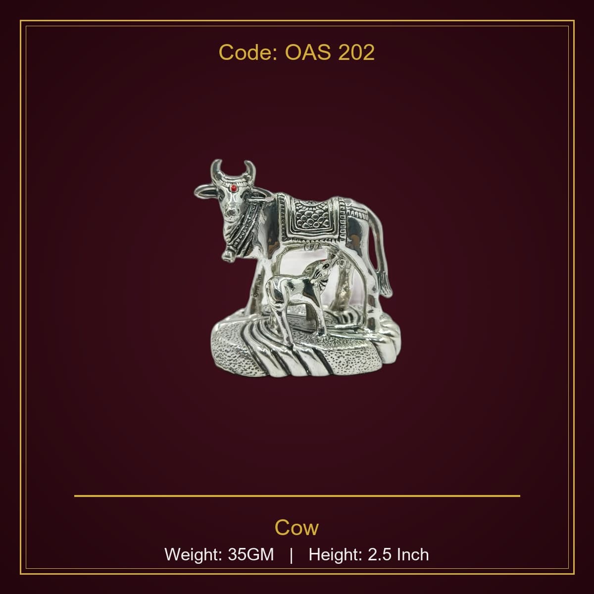 999 Silver Cow