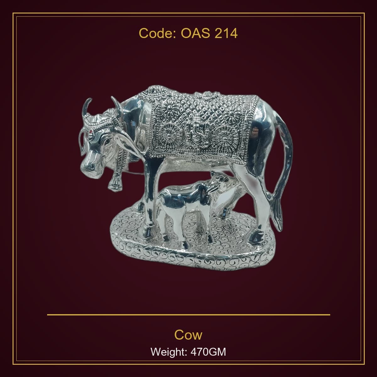 999 Silver Cow