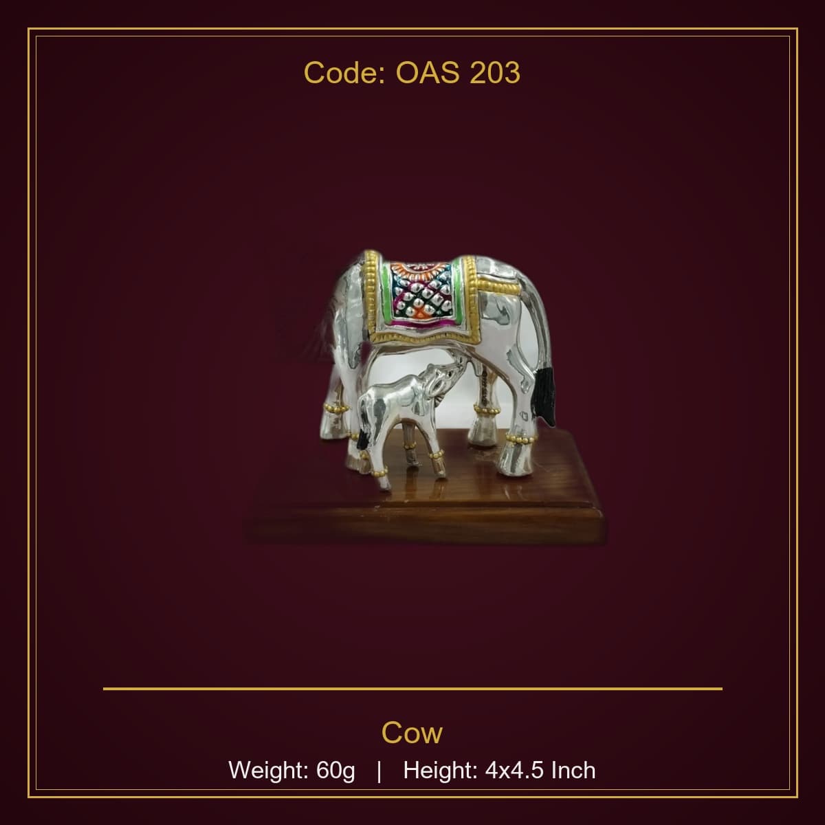 999 Silver Cow 60g