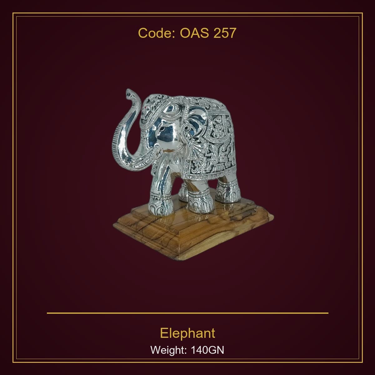999 Silver Elephant 140GN