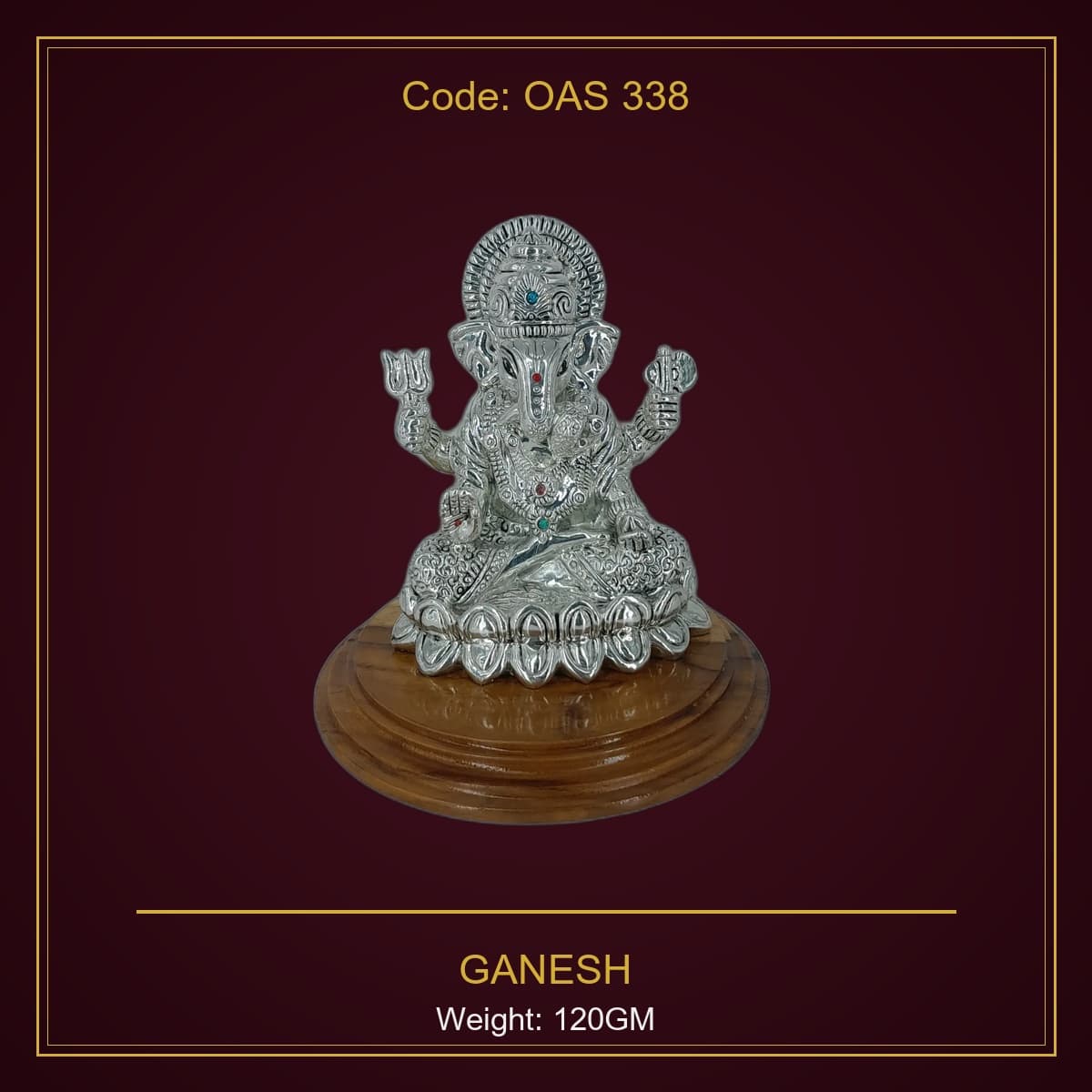 999 Silver Ganesh