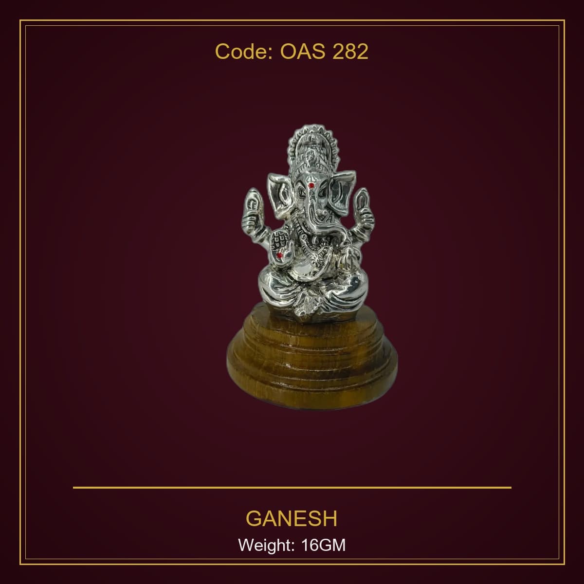 999 Silver Ganesh