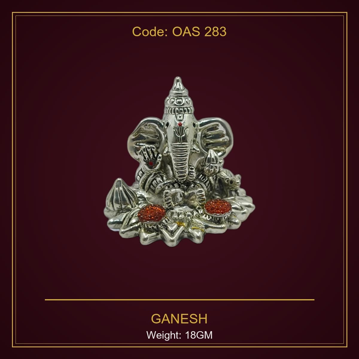999 Silver Ganesh