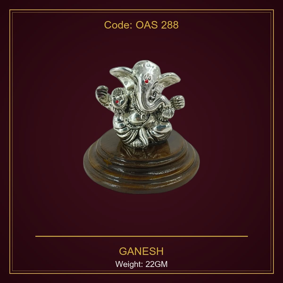 999 Silver Ganesh