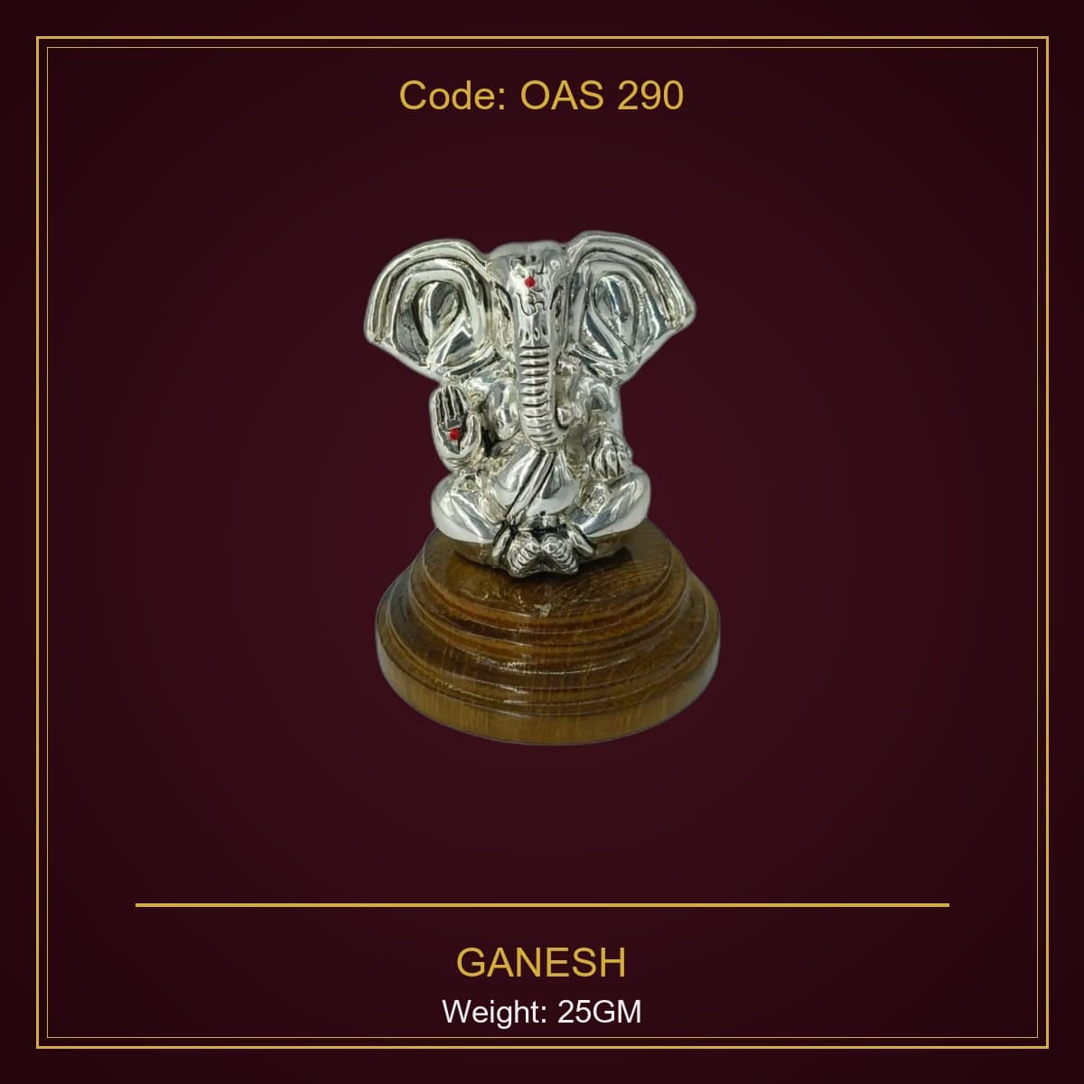 999 Silver Ganesh