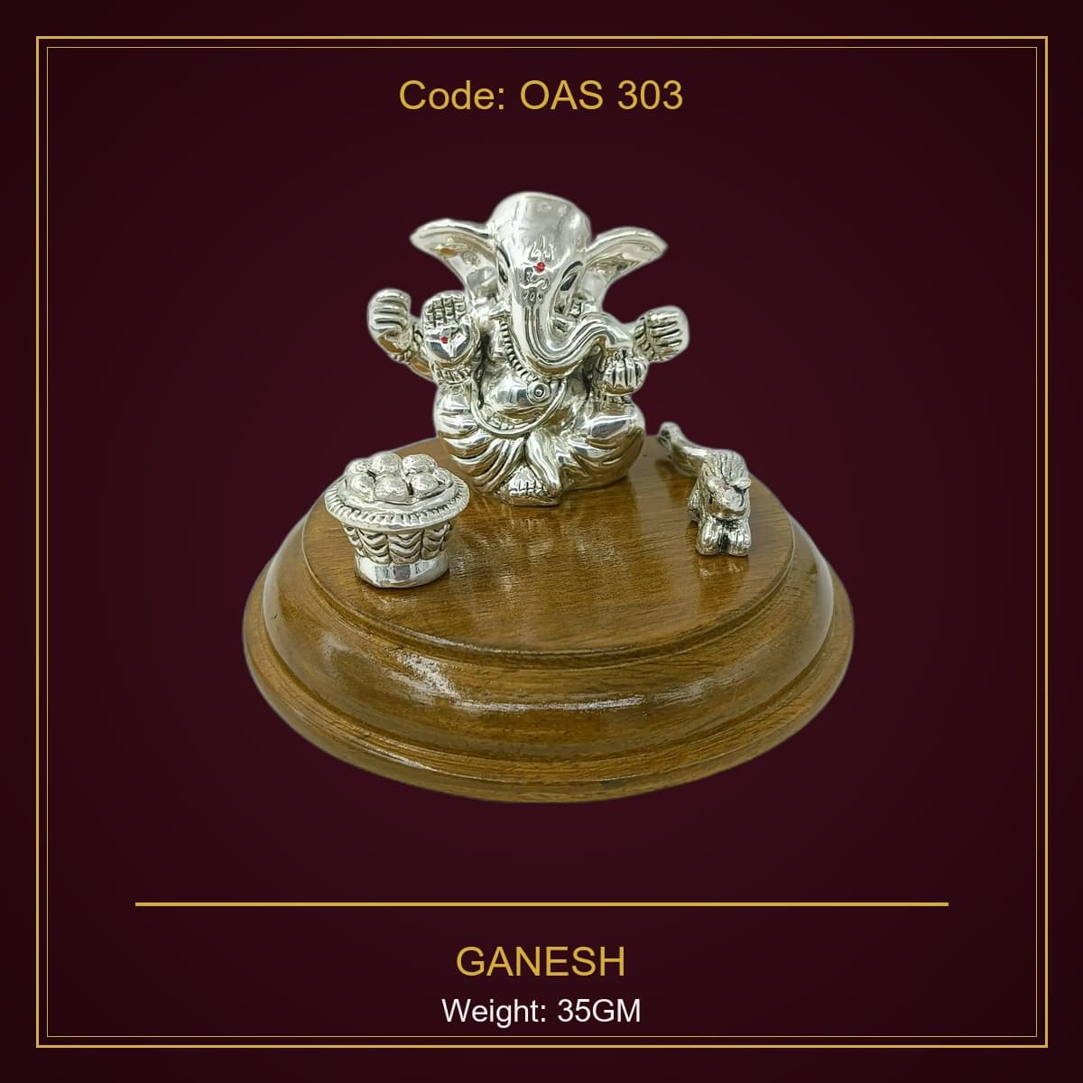 999 Silver Ganesh
