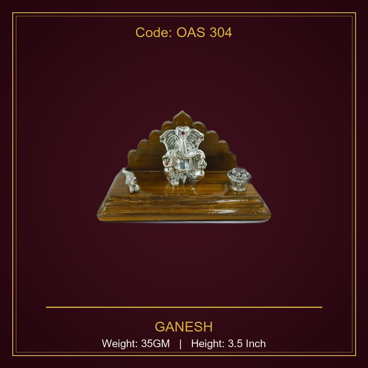 999 Silver Ganesh