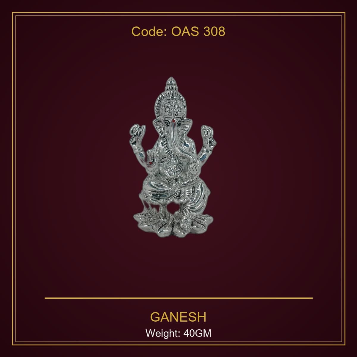 999 Silver Ganesh