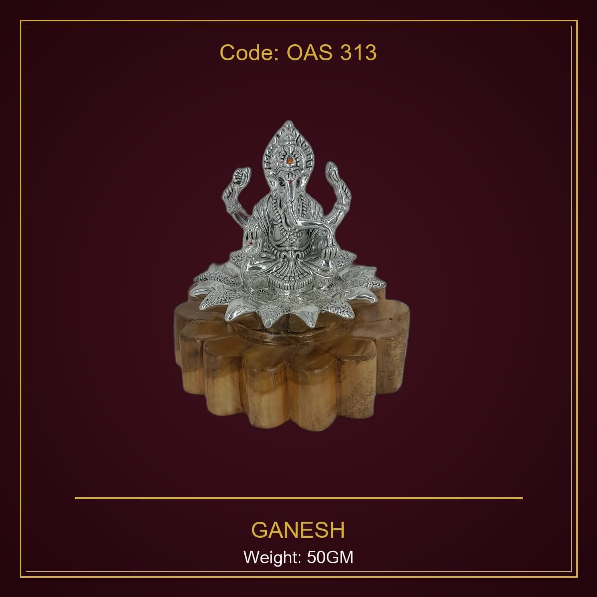 999 Silver Ganesh