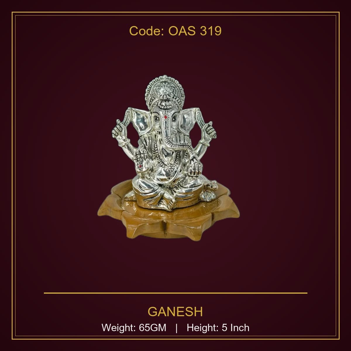 999 Silver Ganesh