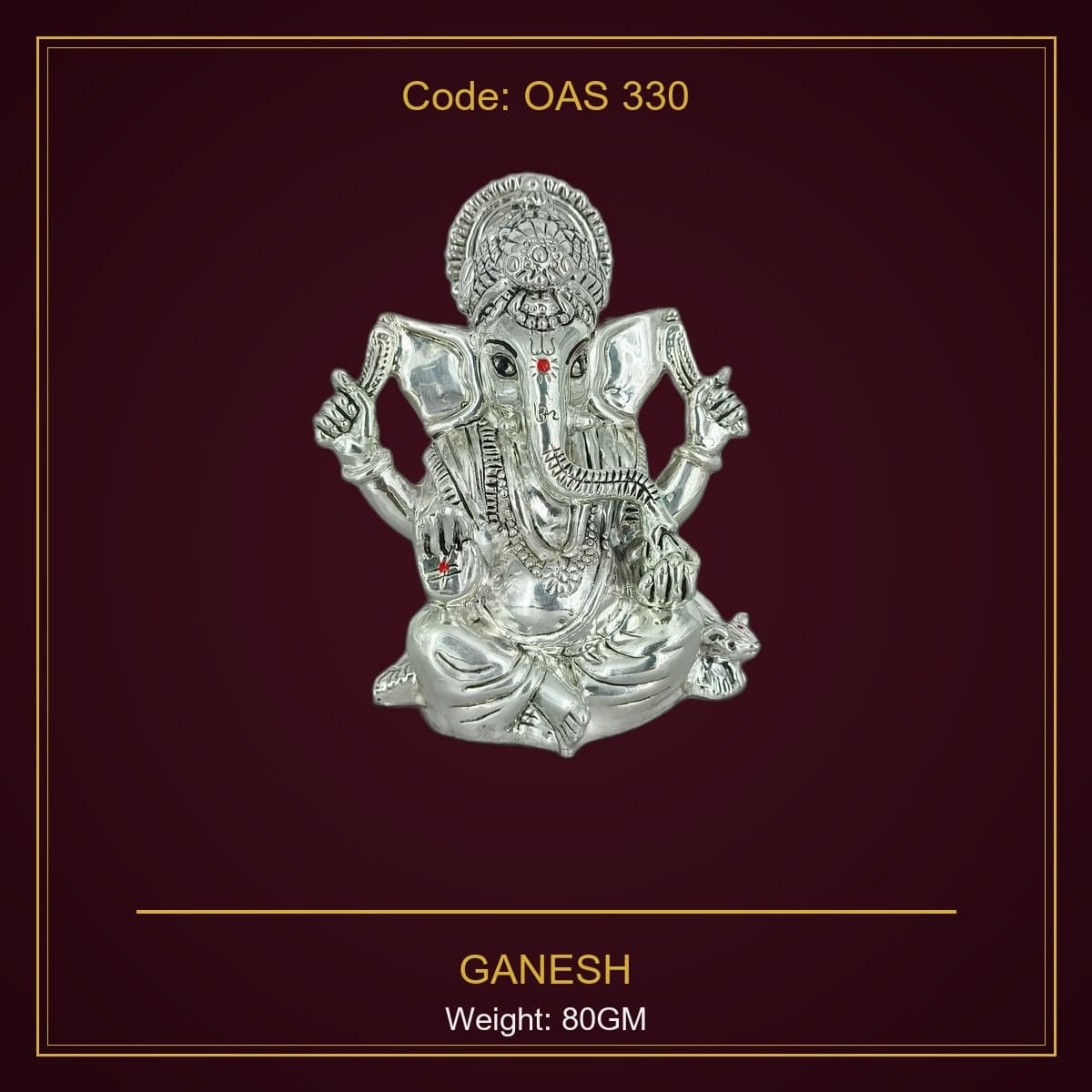 999 Silver Ganesh