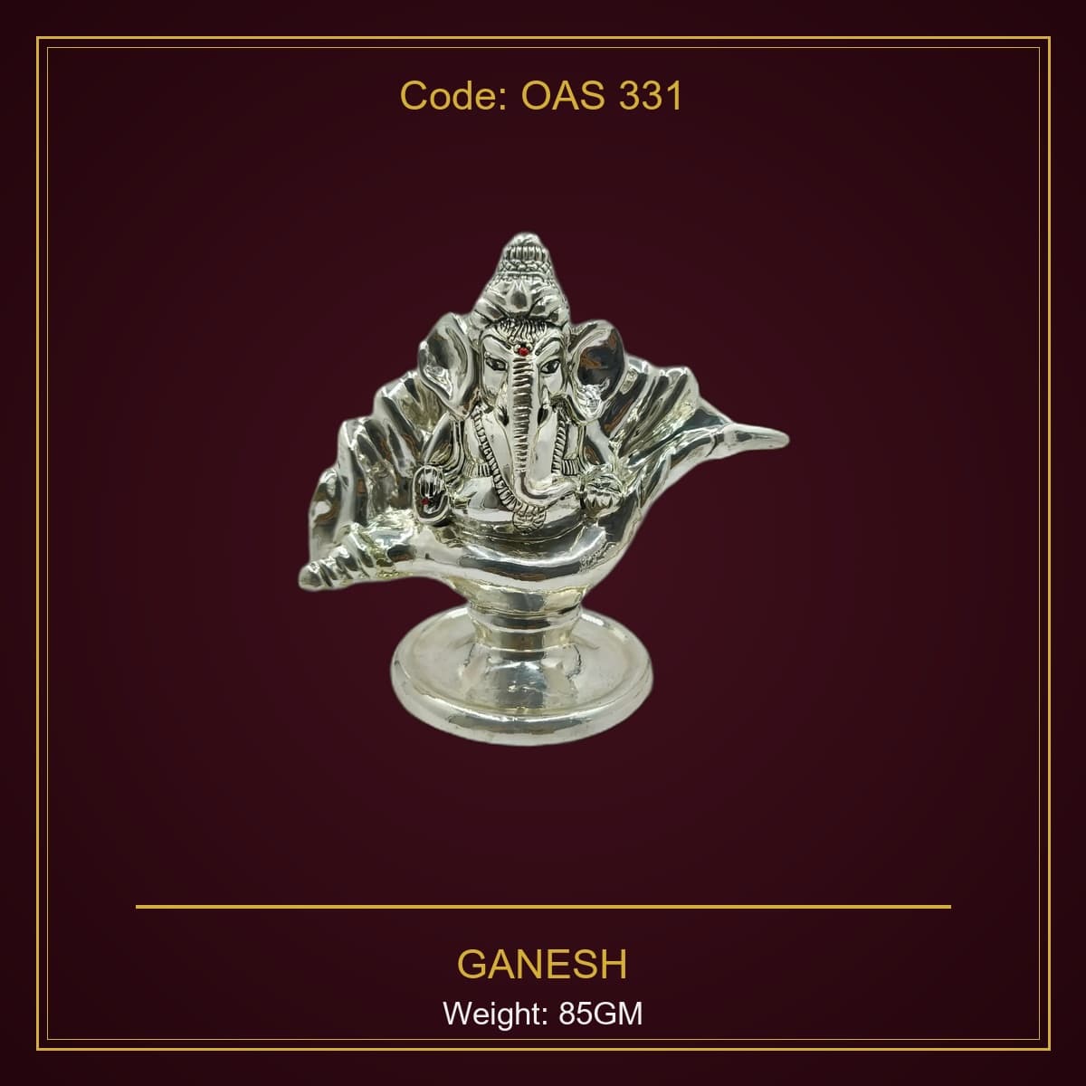 999 Silver Ganesh