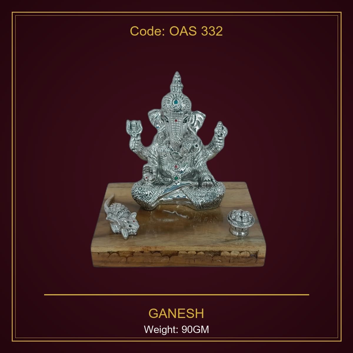 999 Silver Ganesh