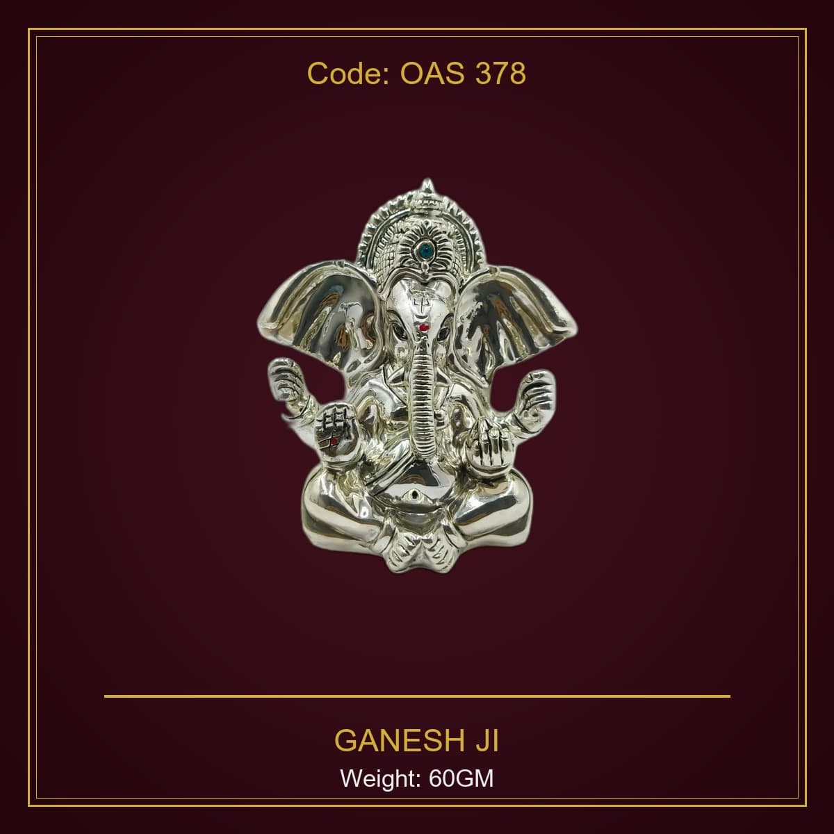 999 Silver Ganesh Ji