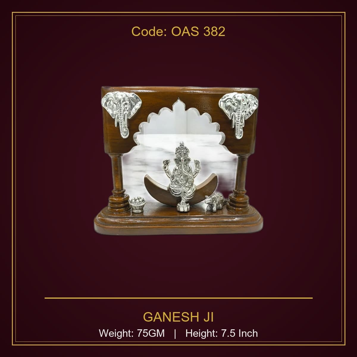 999 Silver Ganesh Ji