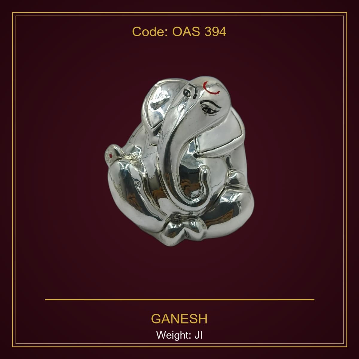 999 Silver Ganesh Ji