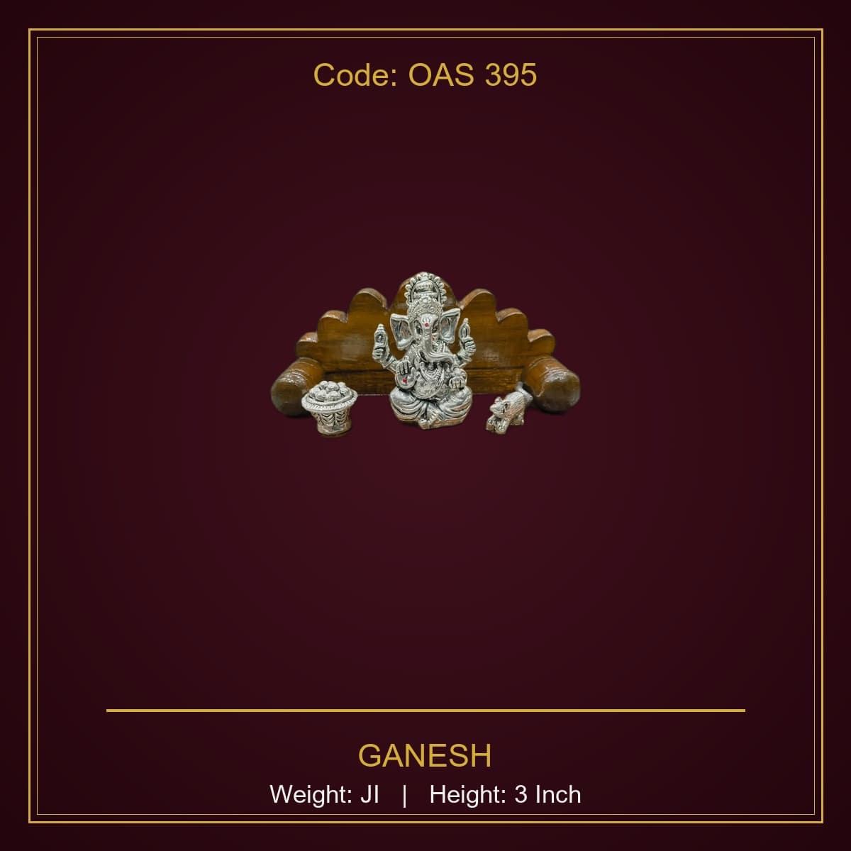 999 Silver Ganesh Ji