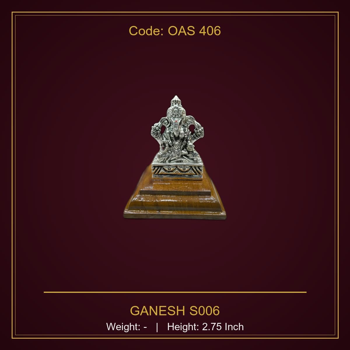 999 Silver Ganesh