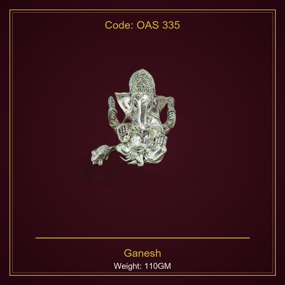 999 Silver Ganesh