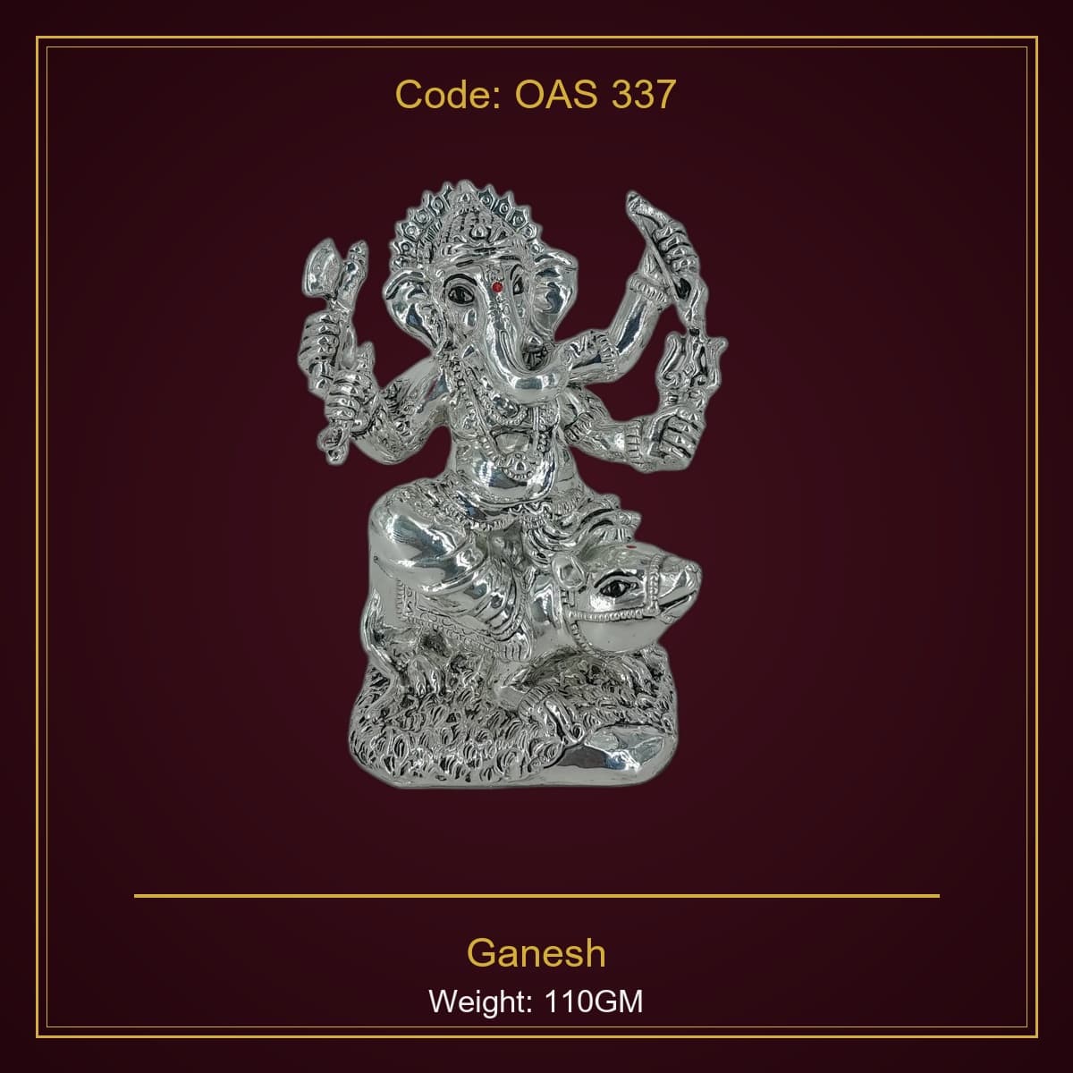 999 Silver Ganesh