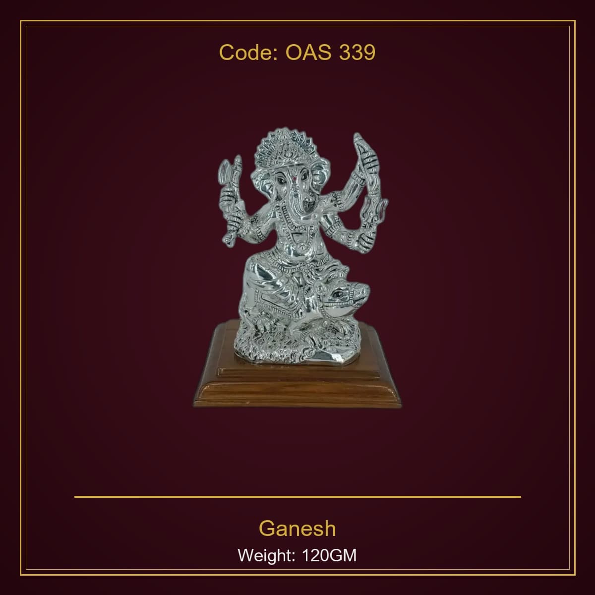 999 Silver Ganesh