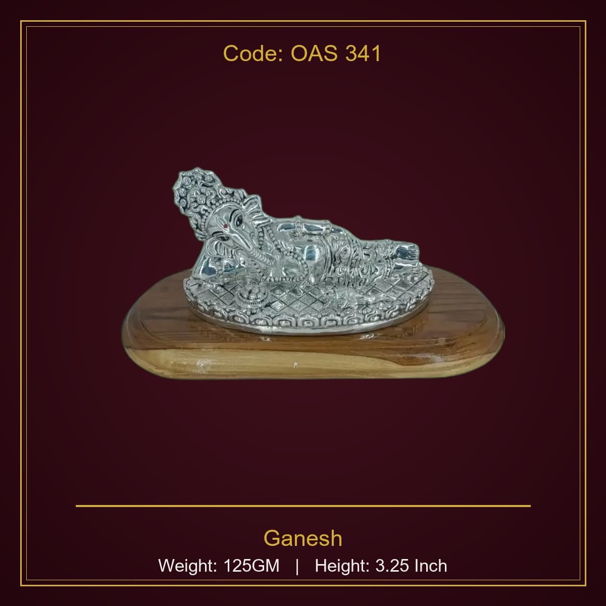 999 Silver Ganesh