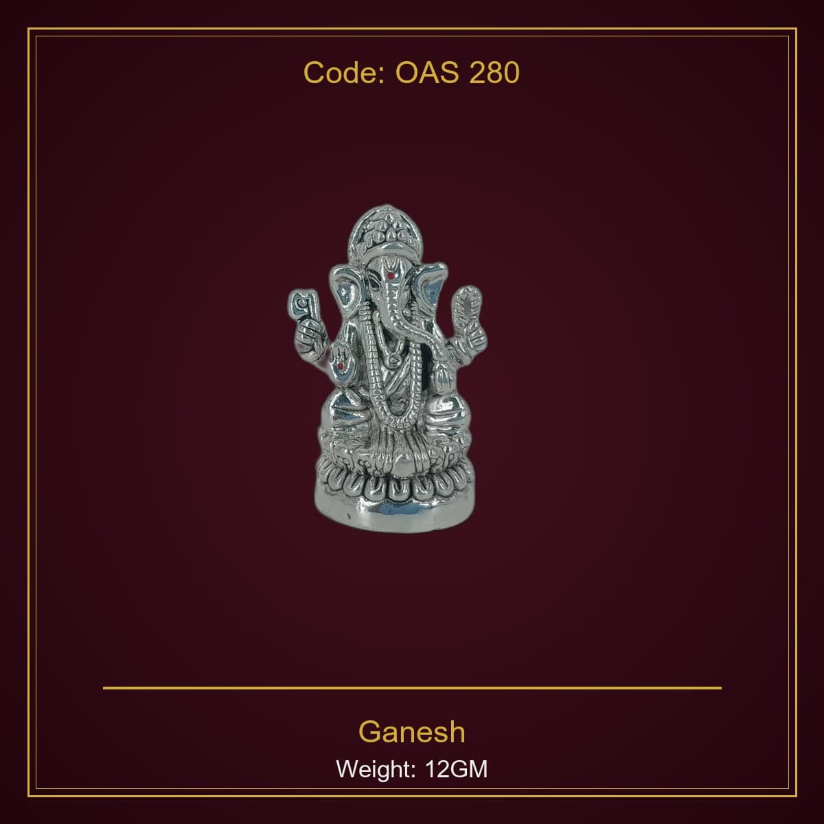 999 Silver Ganesh