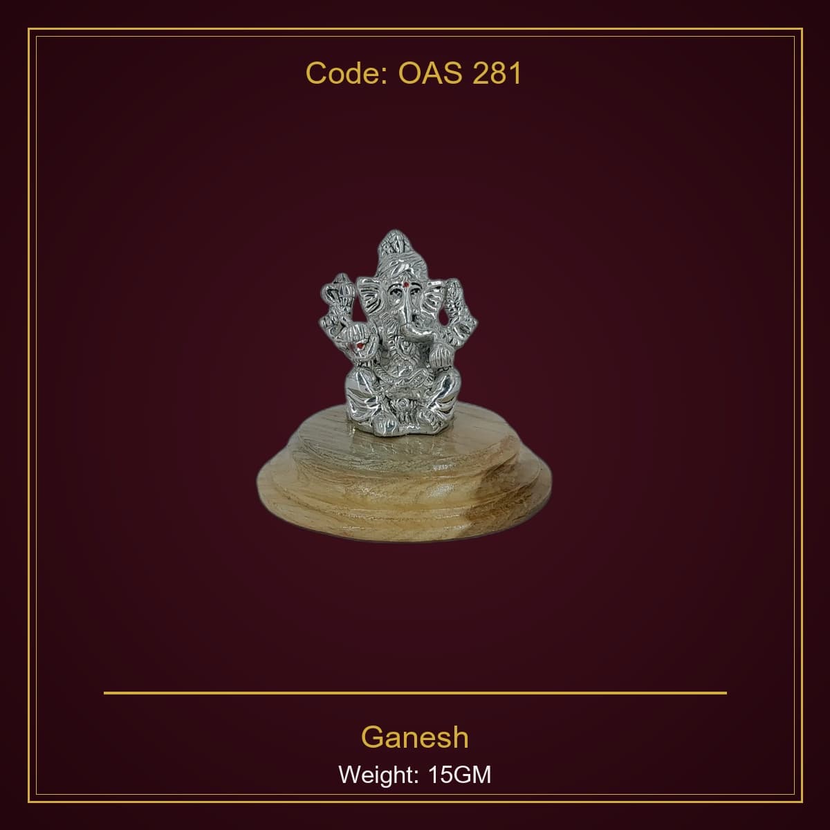 999 Silver Ganesh