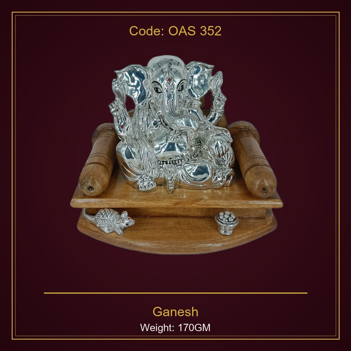 999 Silver Ganesh