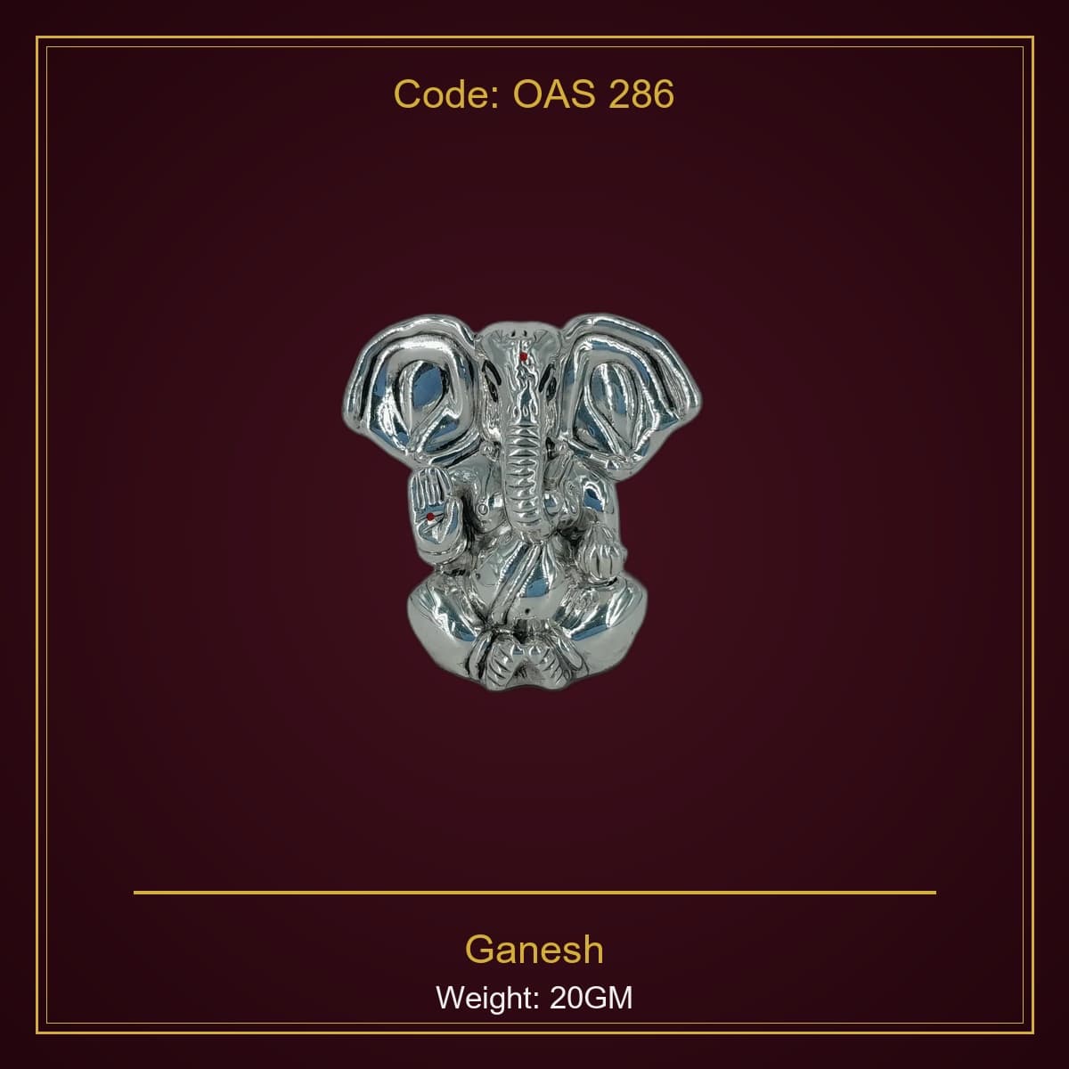999 Silver Ganesh