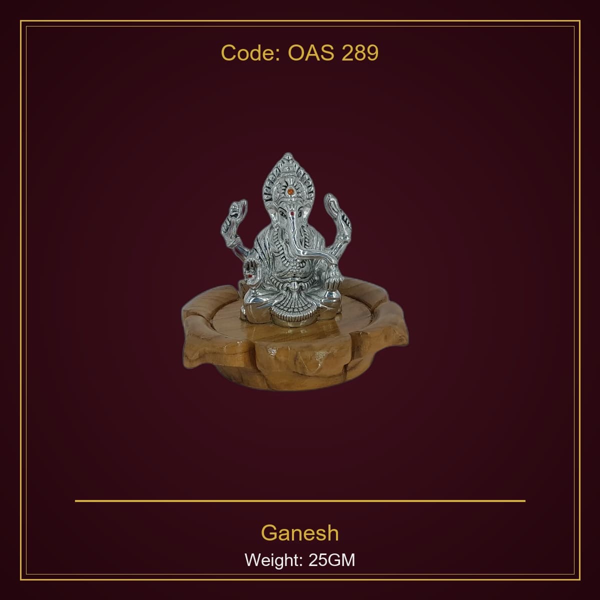 999 Silver Ganesh