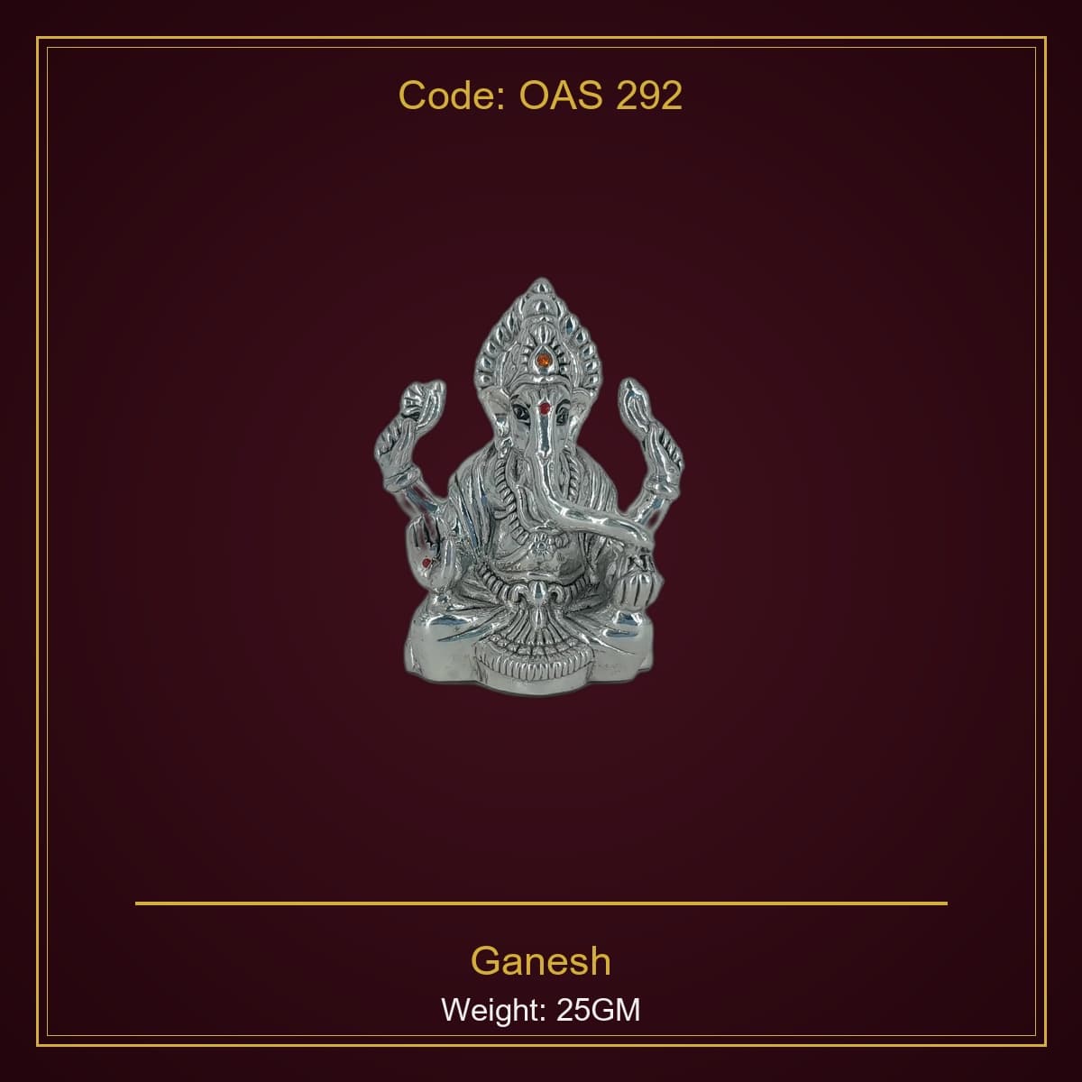 999 Silver Ganesh