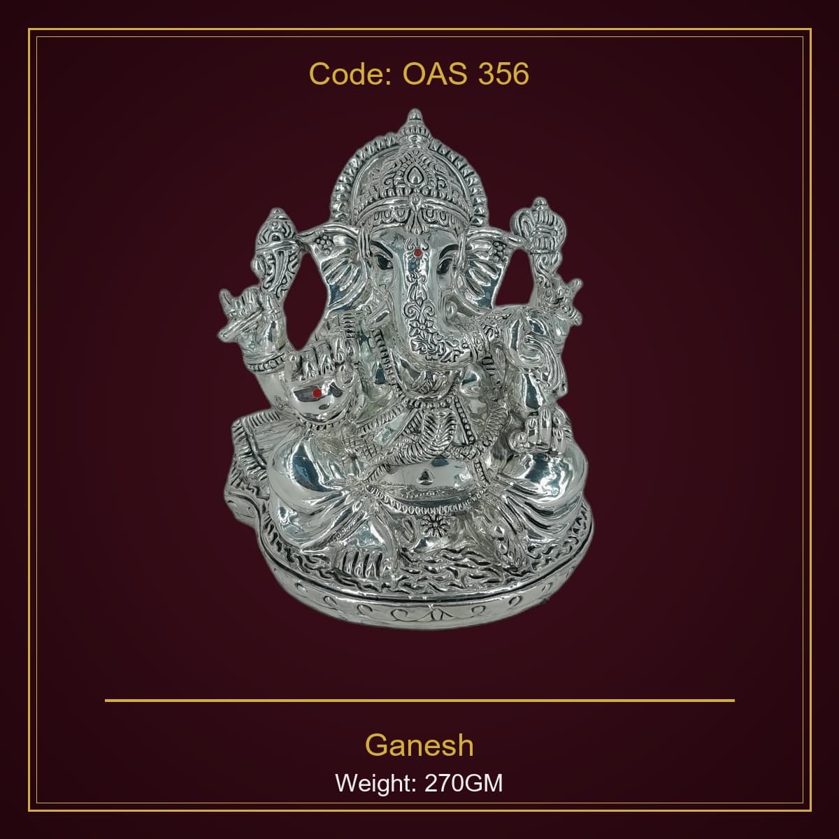 999 Silver Ganesh