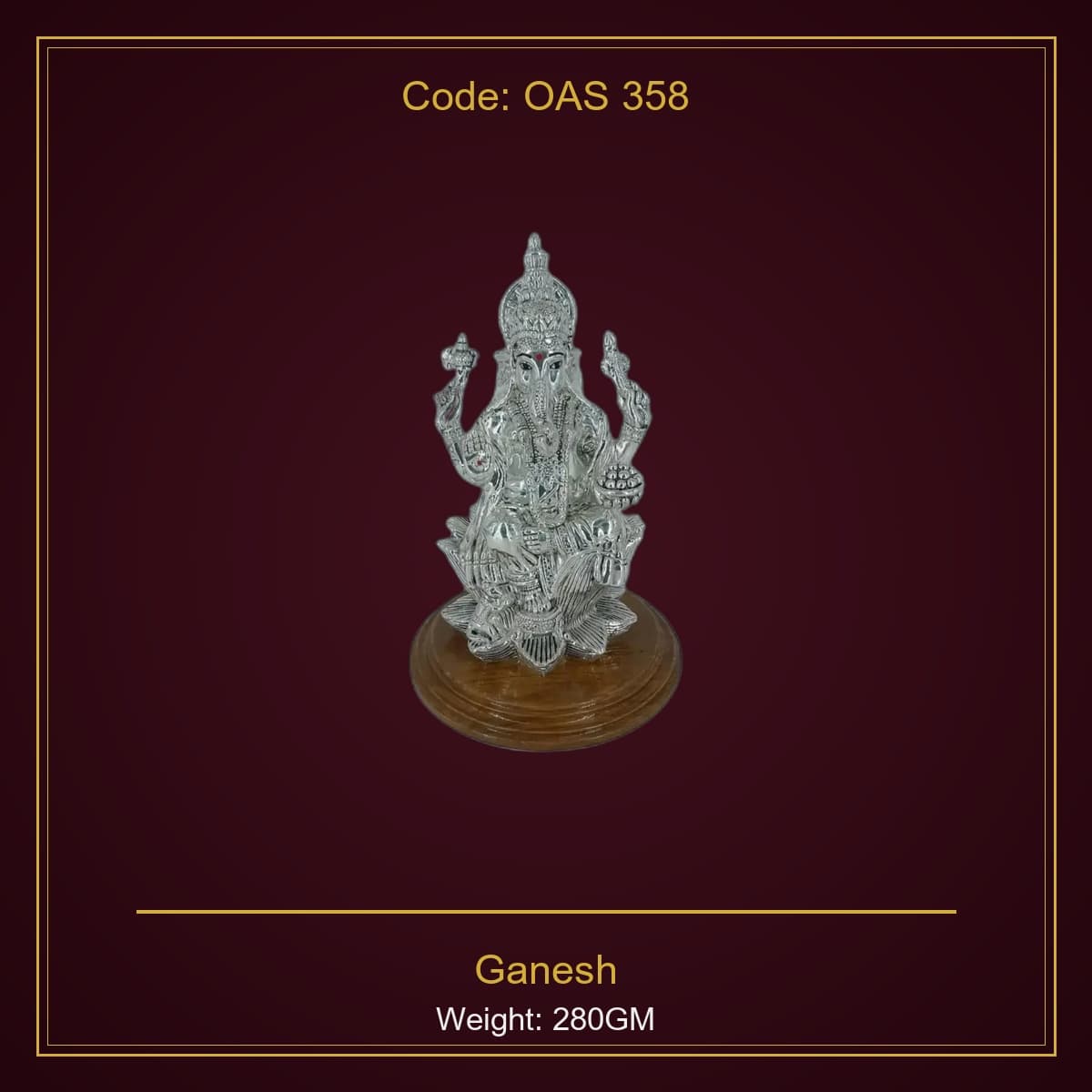 999 Silver Ganesh