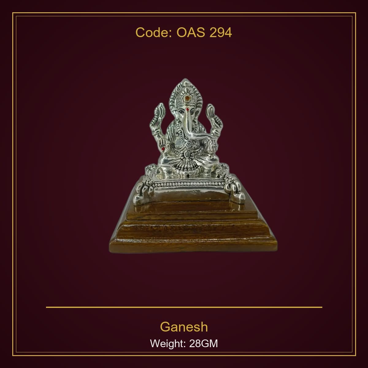 999 Silver Ganesh