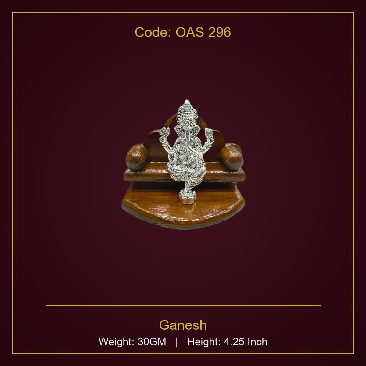 999 Silver Ganesh