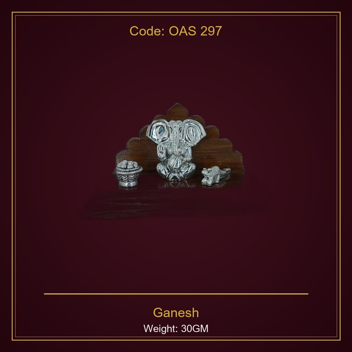 999 Silver Ganesh