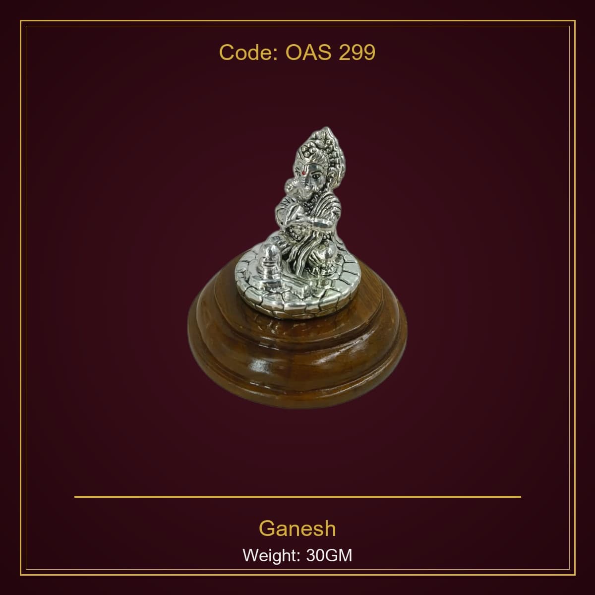 999 Silver Ganesh