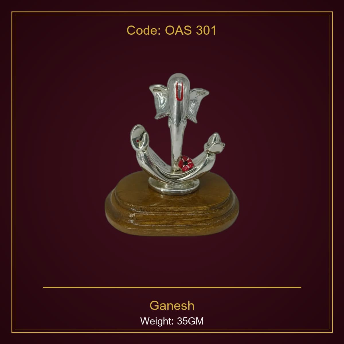 999 Silver Ganesh