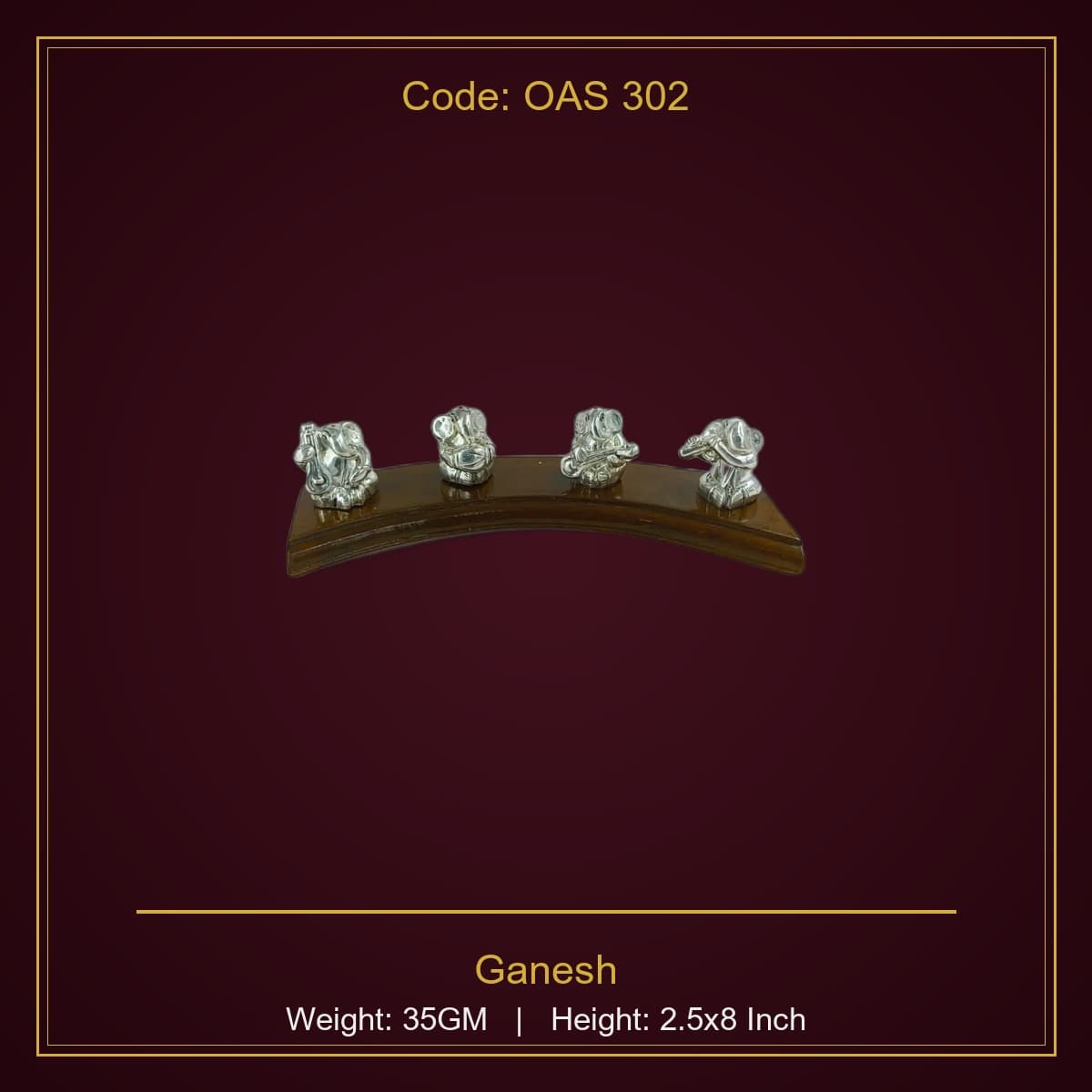 999 Silver Ganesh