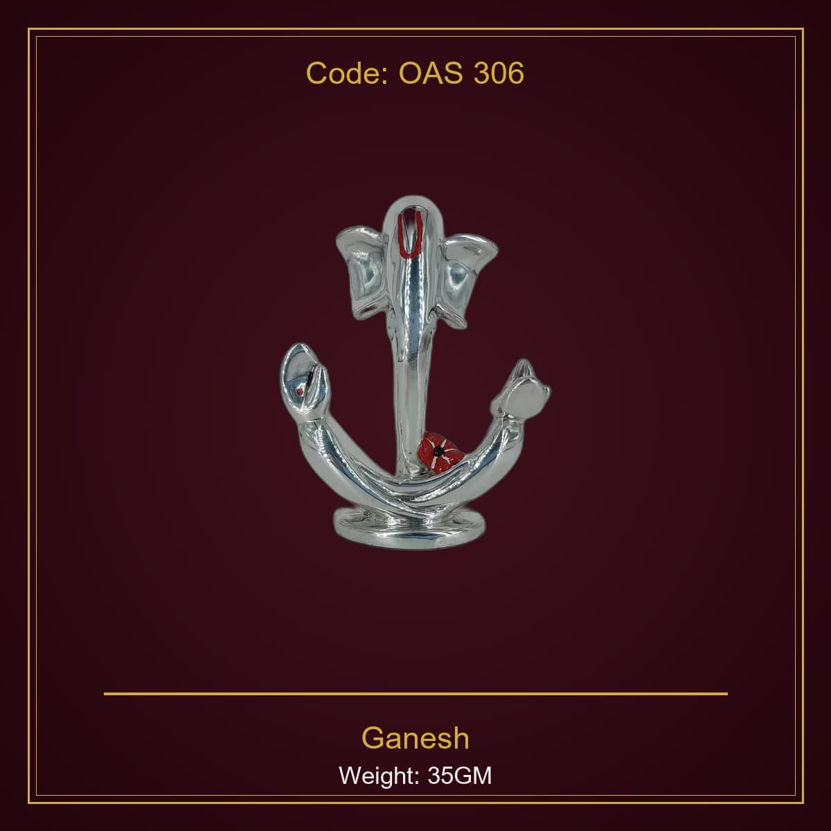 999 Silver Ganesh